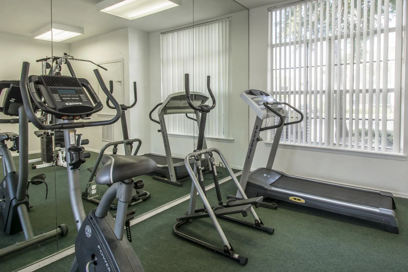 Cardio and strength equipment in the community fitness center